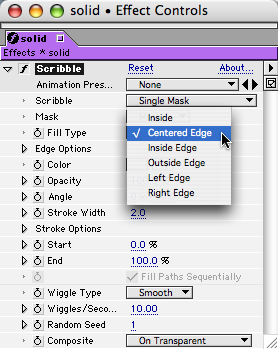 Play Around With The Various Parameters Here Especially Edge Options These Are Available If You Fill Type To Something Other Inside
