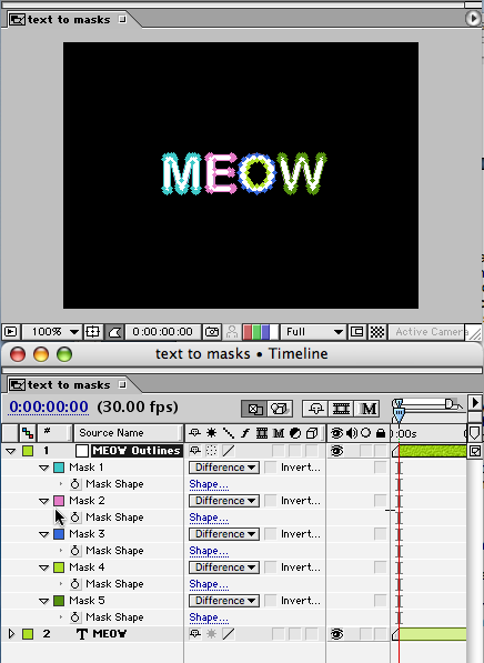 Now You Can Have Scribble Text If Want Select The New Layer And Apply Effect This Time Chose To All Masks