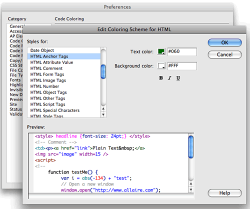 Dreamweaver II